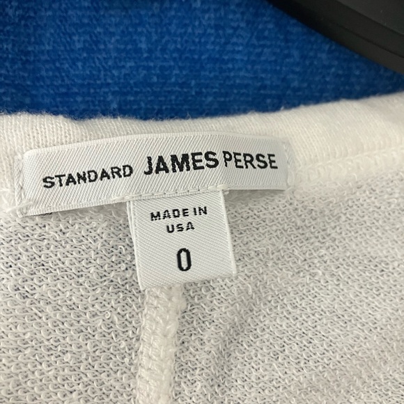 James Perse (standard) made in USA size 0 white - Picture 2 of 6